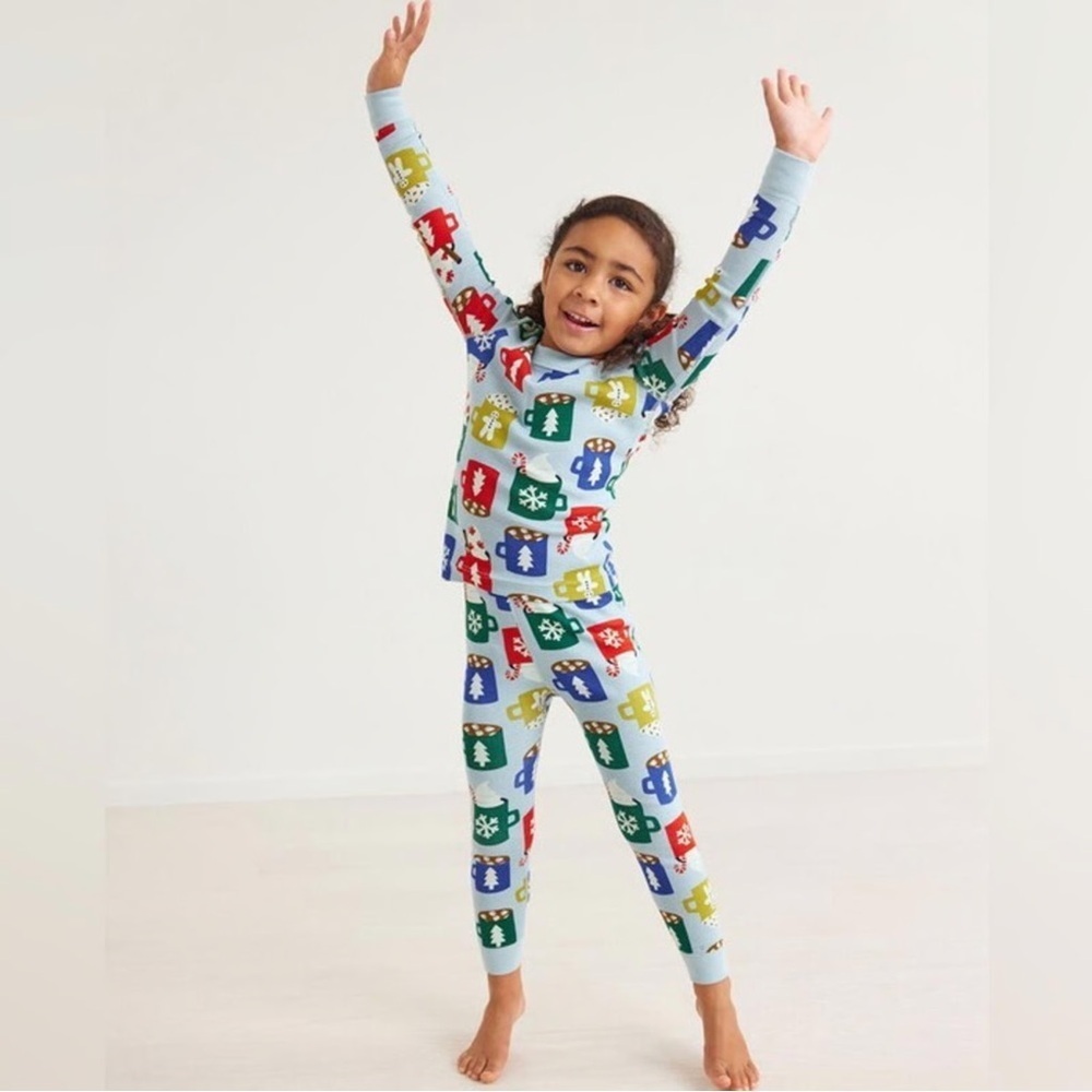 Hanna Andersson Holiday Long John Pajama Set
